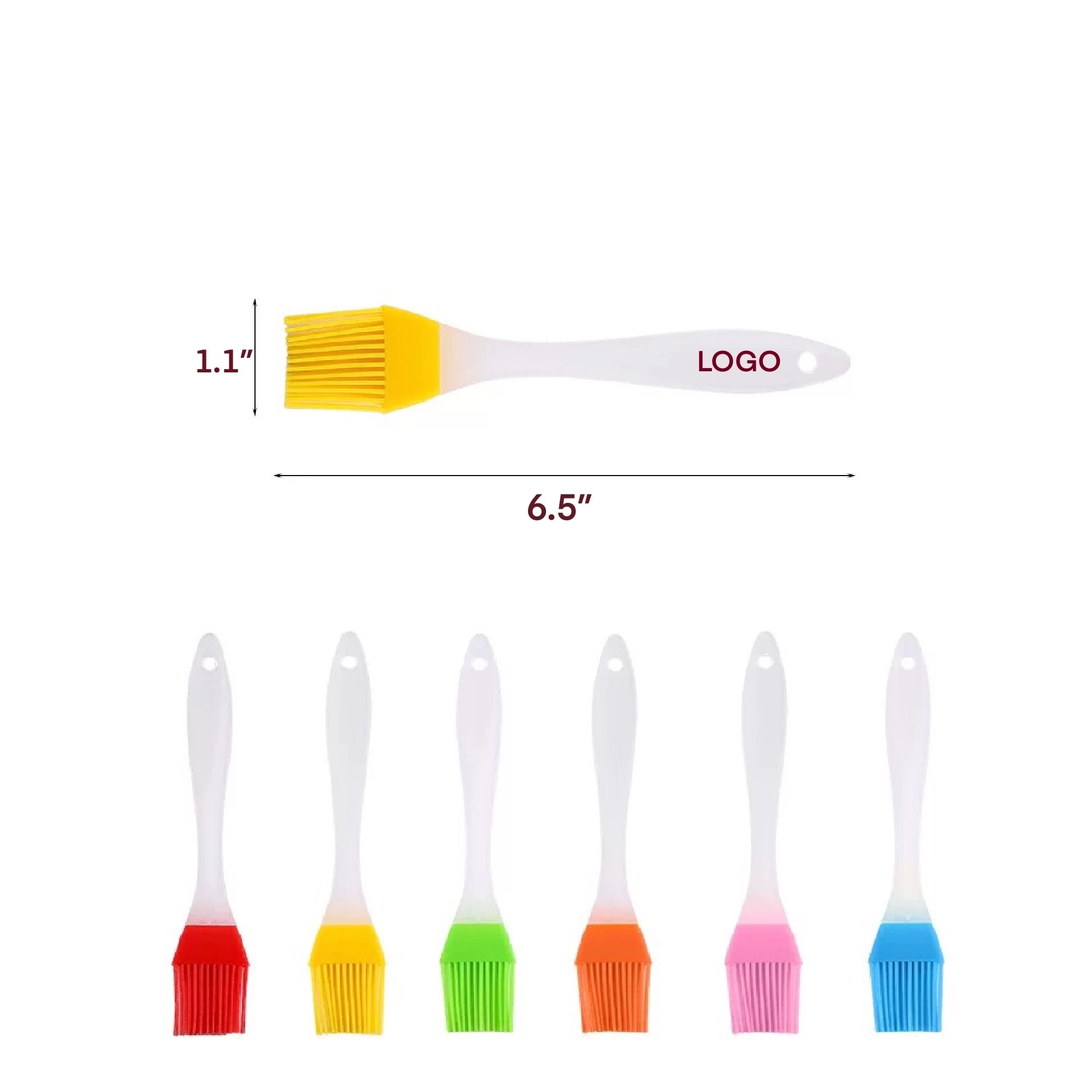 Silicone Oil Brush MOQ 100PCS