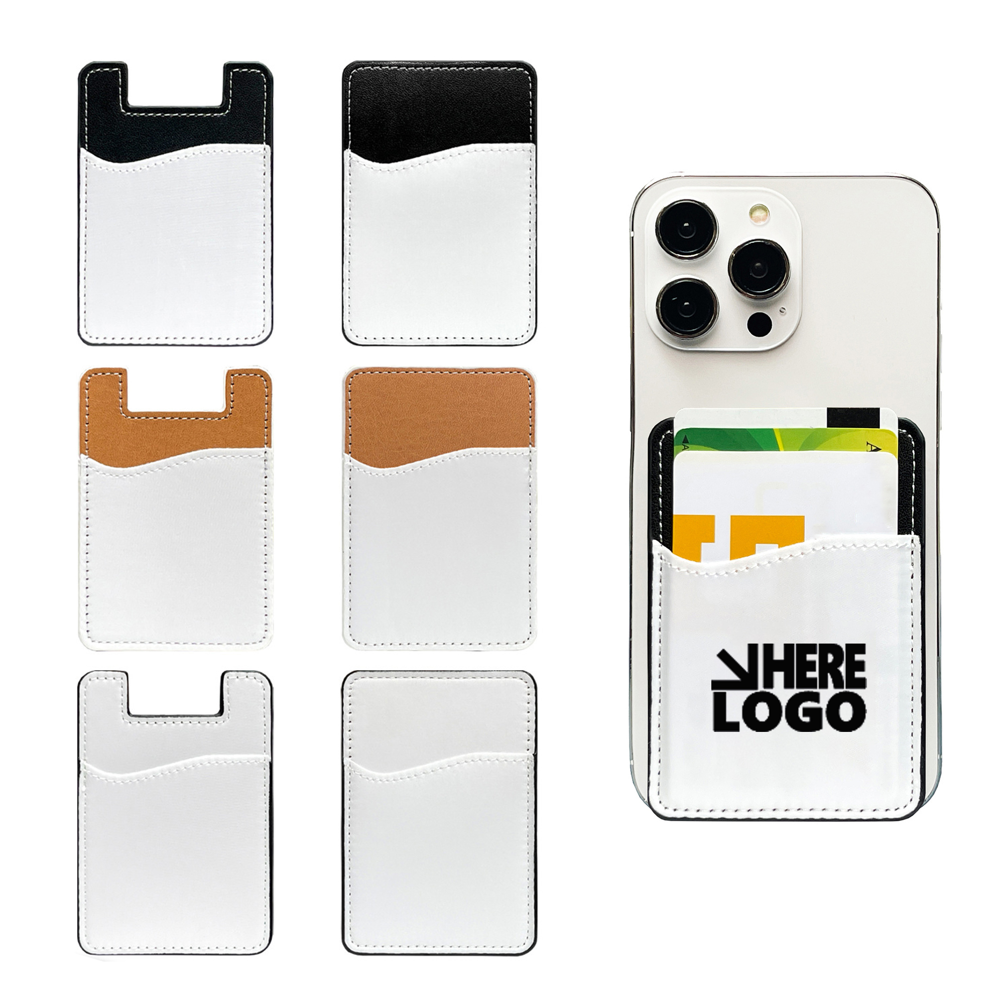 Versatile Phone Leather Card Holder 1