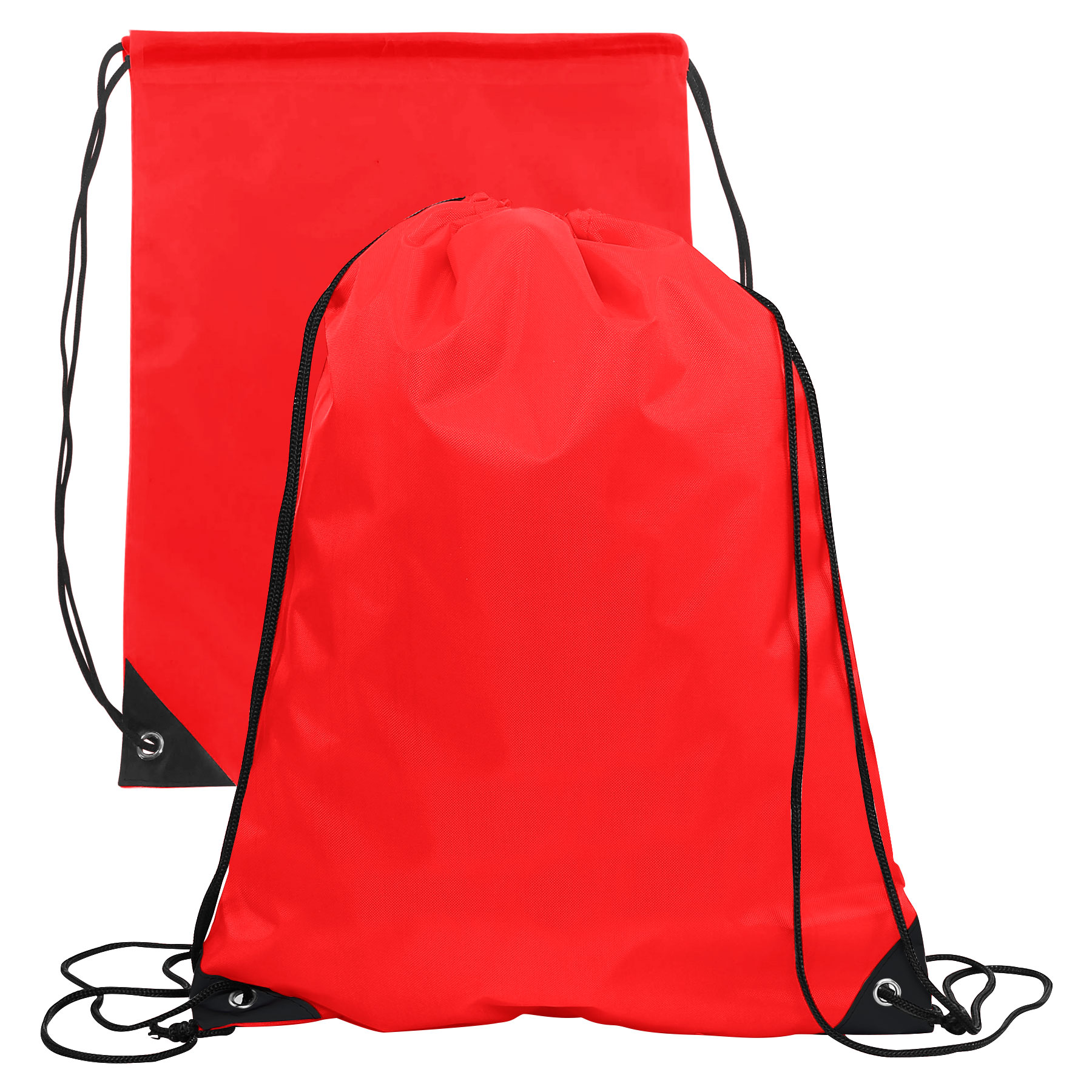 210D Polyester Drawstring Backpack (13" x 17") 15