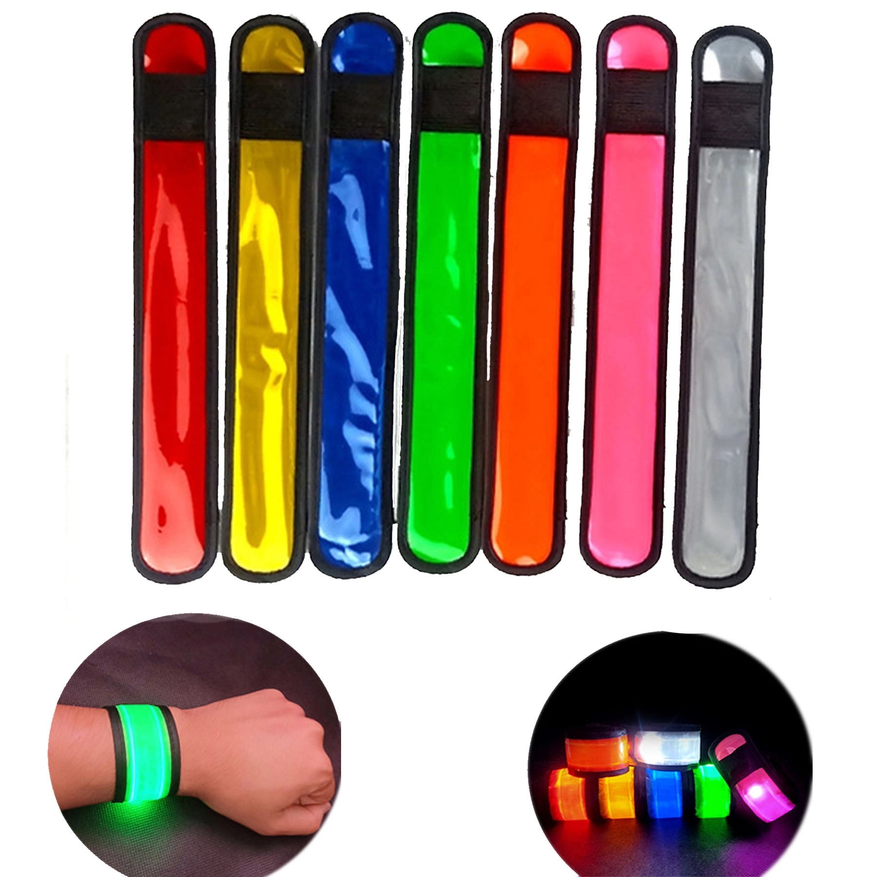 Led Flashing Party Slap Bracelet Including Insulating Sheet 1