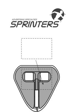 Travel Ear Buds In Triangle Case 8