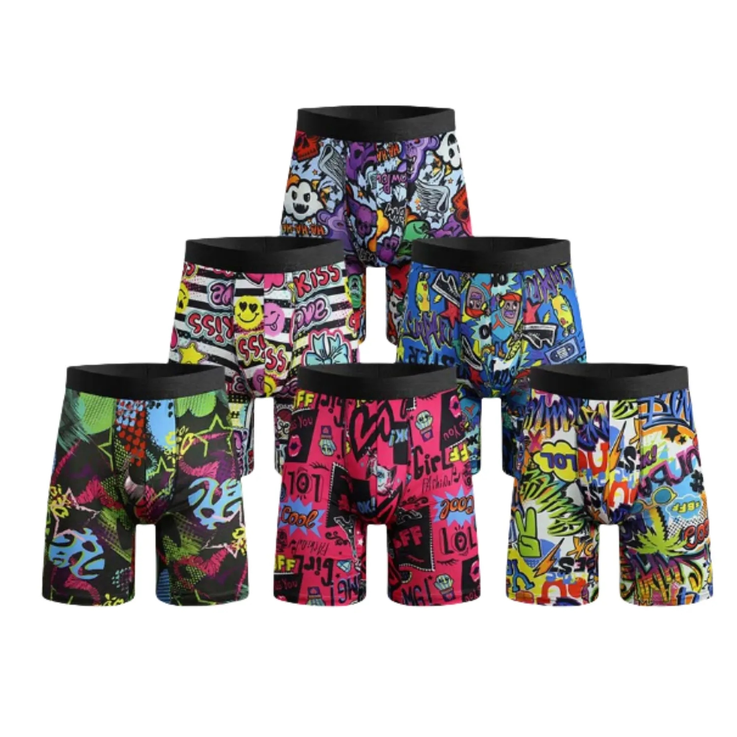 Men's Print Boxers Briefs 3