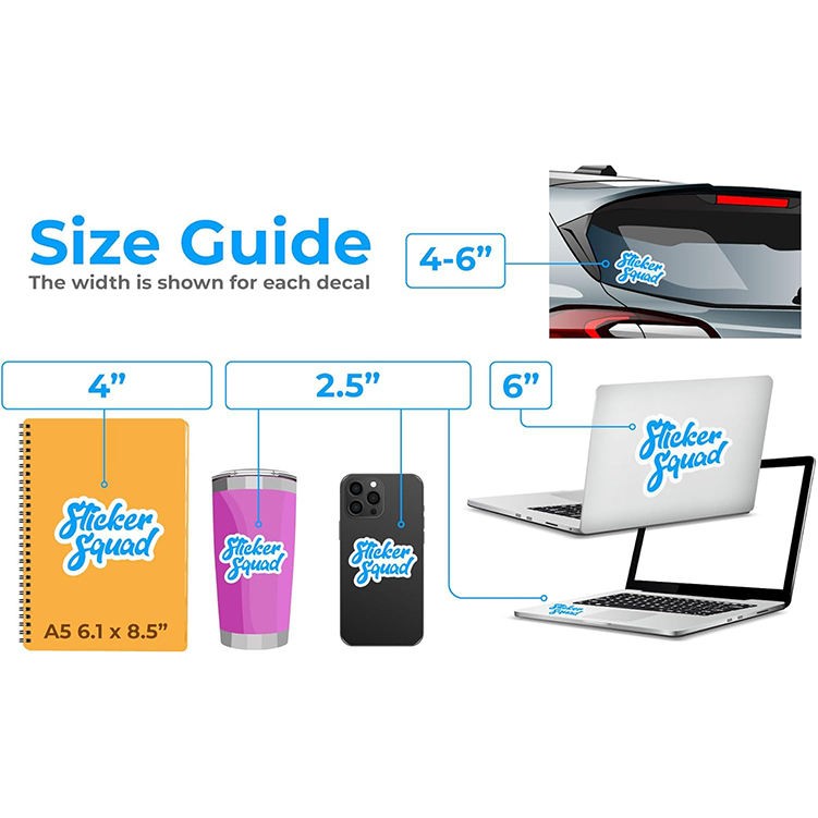 Promotional Die Cut Decal Stickers 3