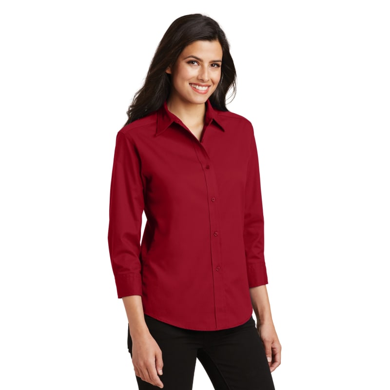 Port Authority Ladies 3/4-Sleeve Easy Care Shirt. 37