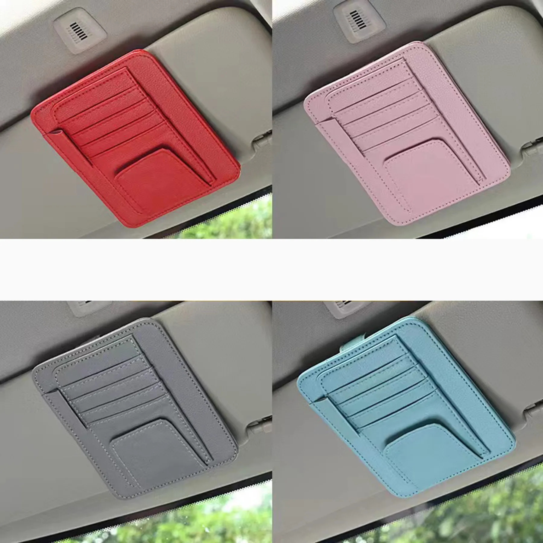 Cards Holder Car Sun Visor Organizer 2