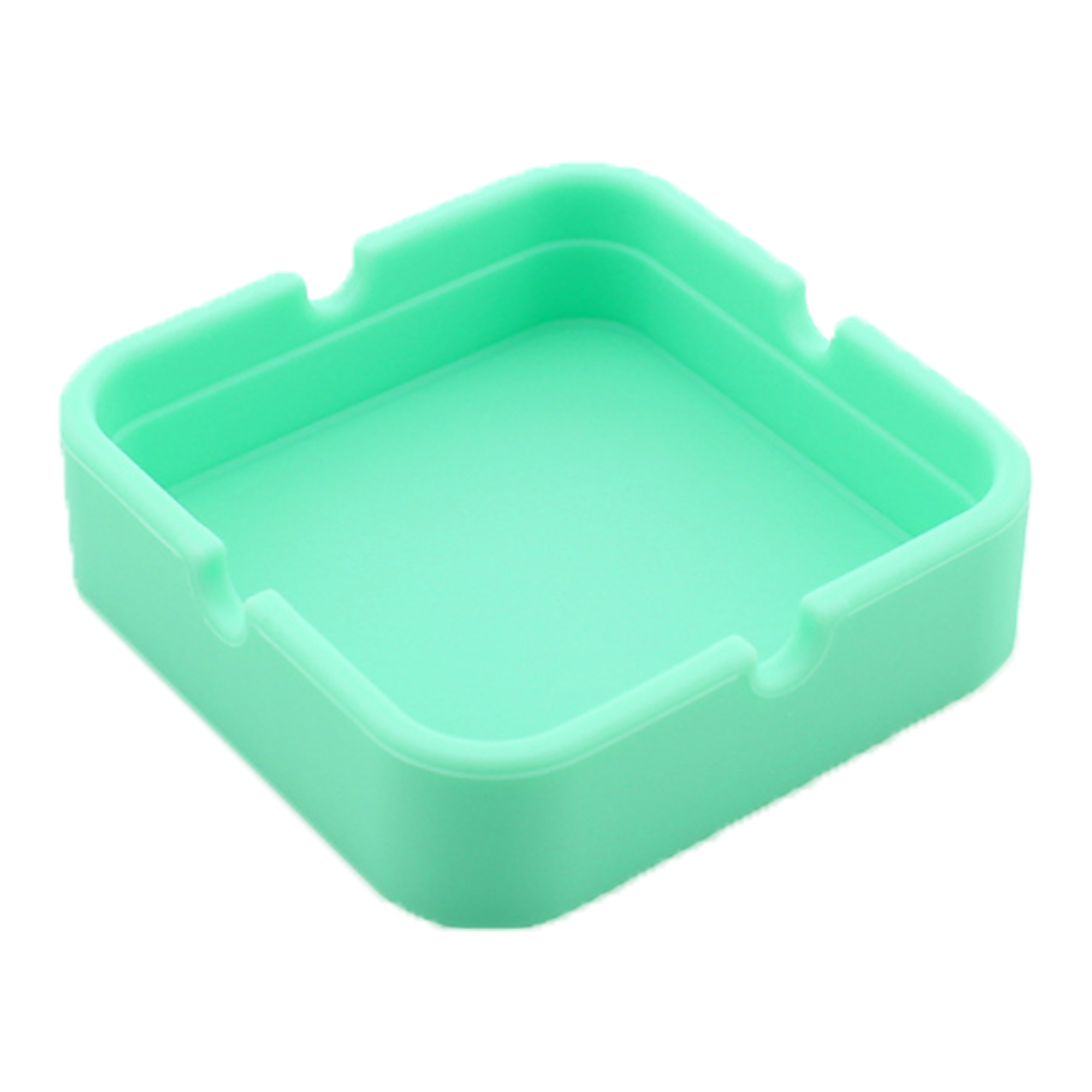 Square Silicone Ashtray 8