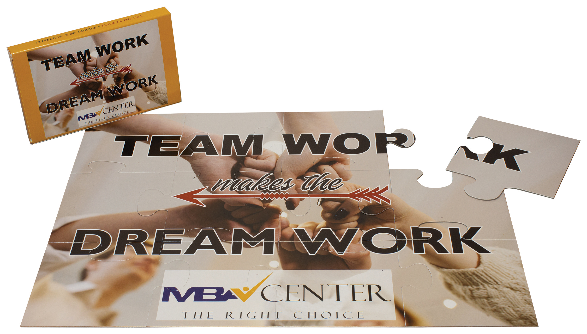 12 Piece - 18" x 24" - Extra Large Puzzle in Box 2