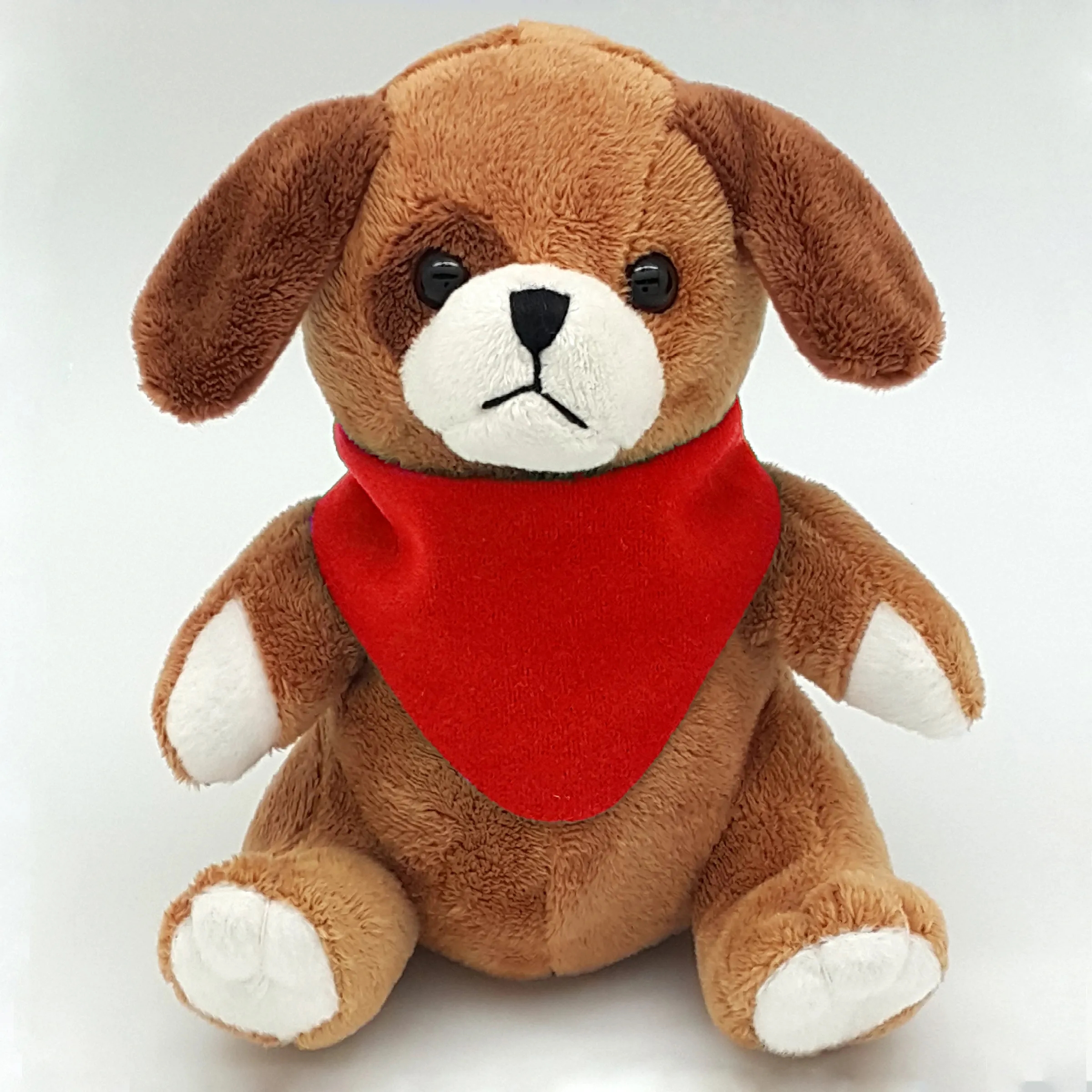 6" Beanie Dog with Embroidered Eyes 19
