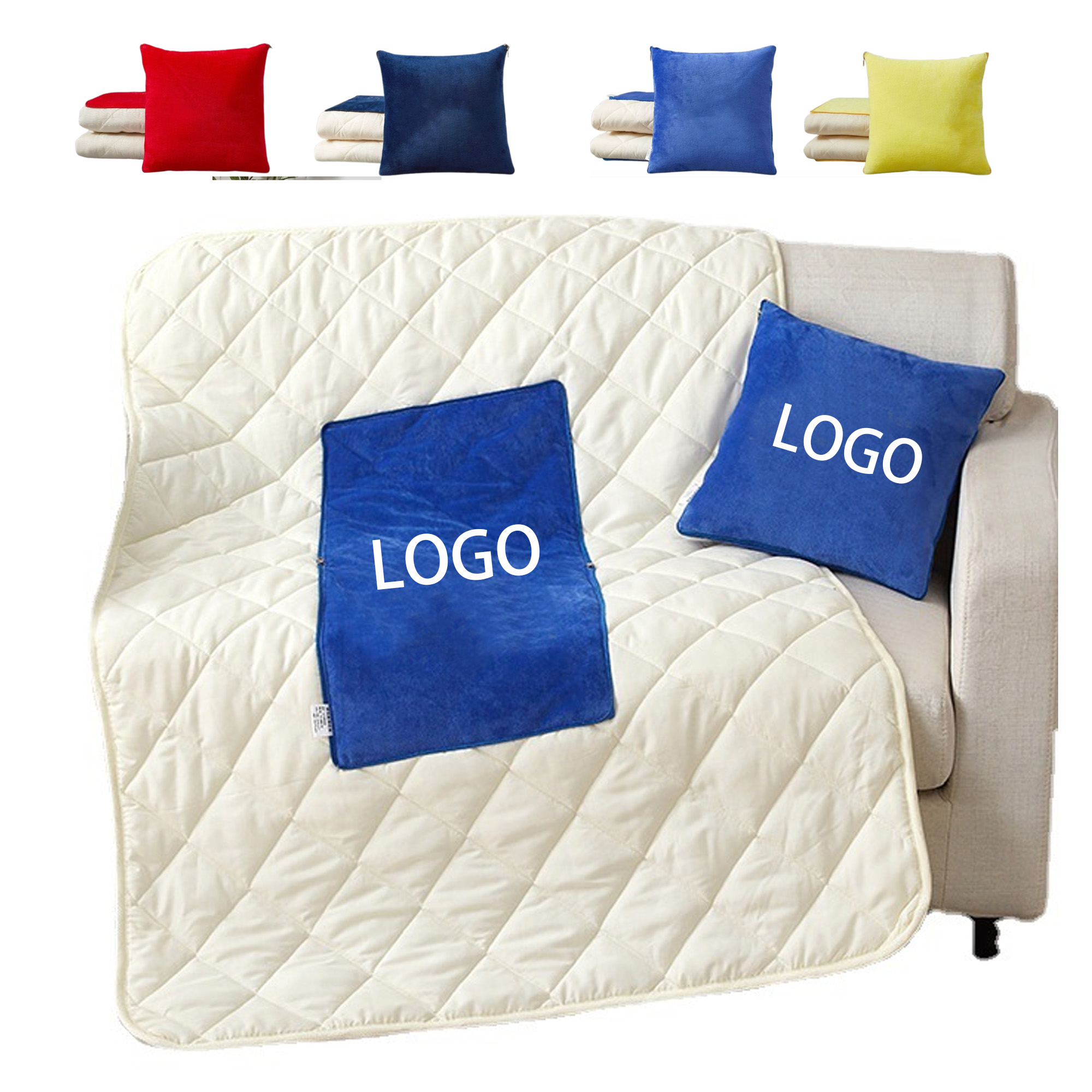 Cushion Pillow Blanket 2