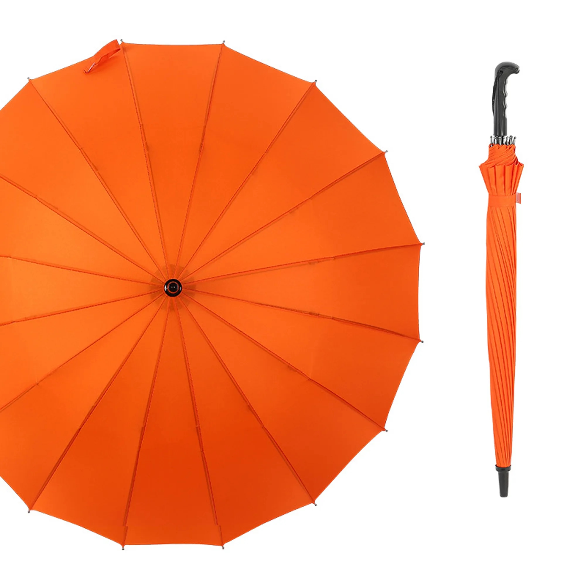 Windproof Umbrella 45 Inch Automatic Open With 16 Ribs 16