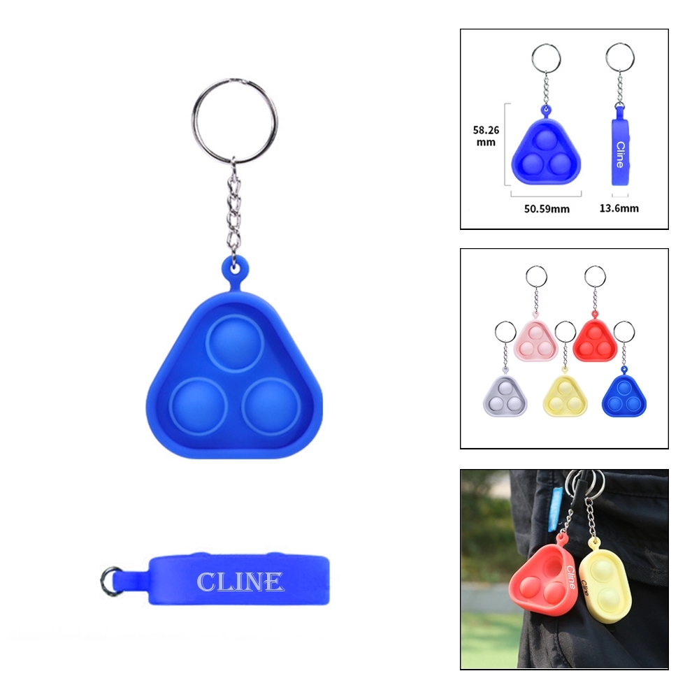 Push Pop Bubble Keychain 1