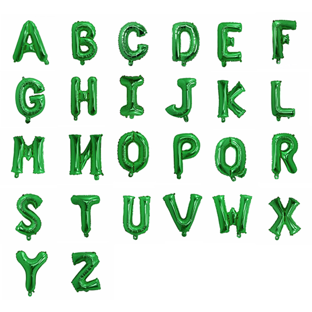 16" Number & Letter Balloons 11