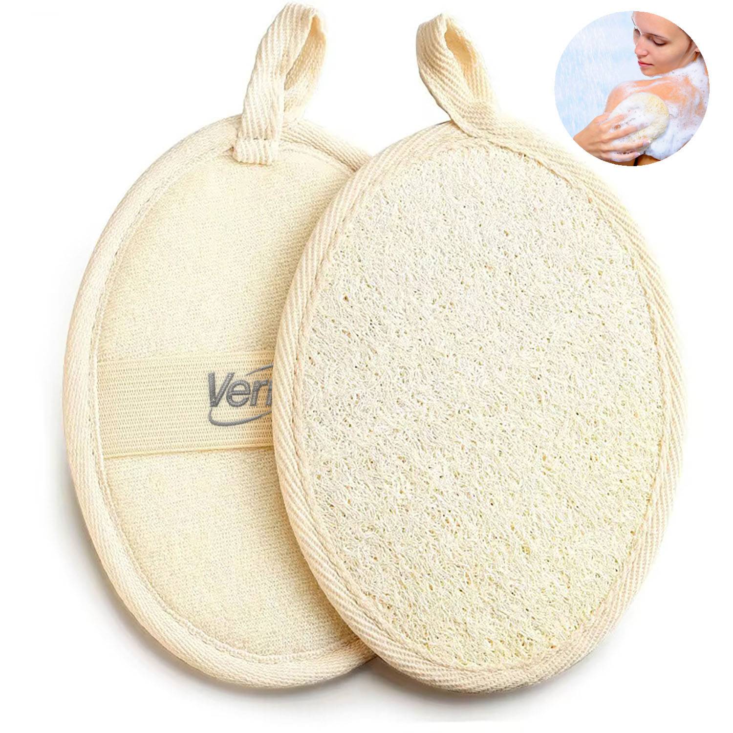 Loofah Exfoliating Body Scrub Bath Towel 3