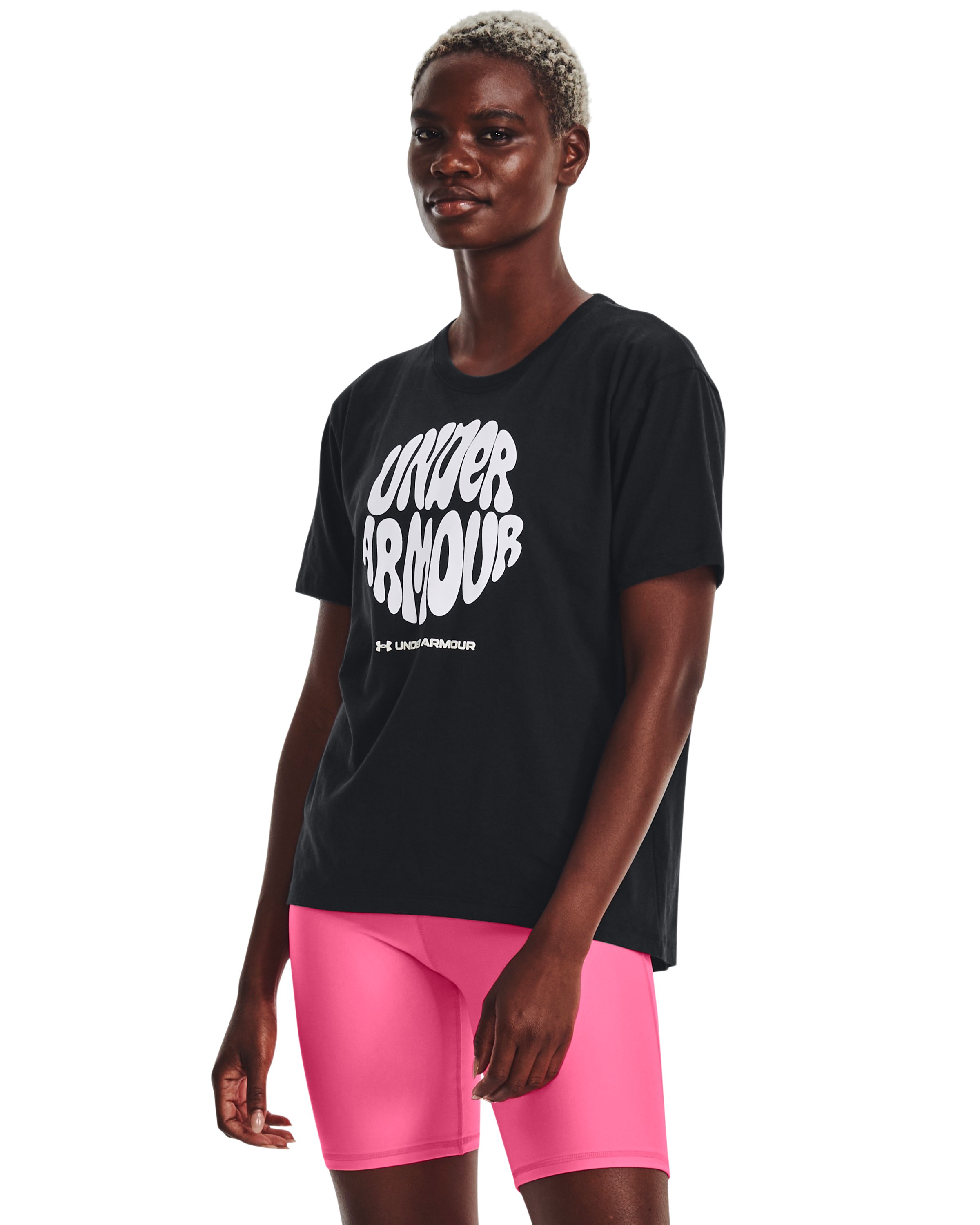 UA Groovy Wordmark Women's Short Sleeve 3