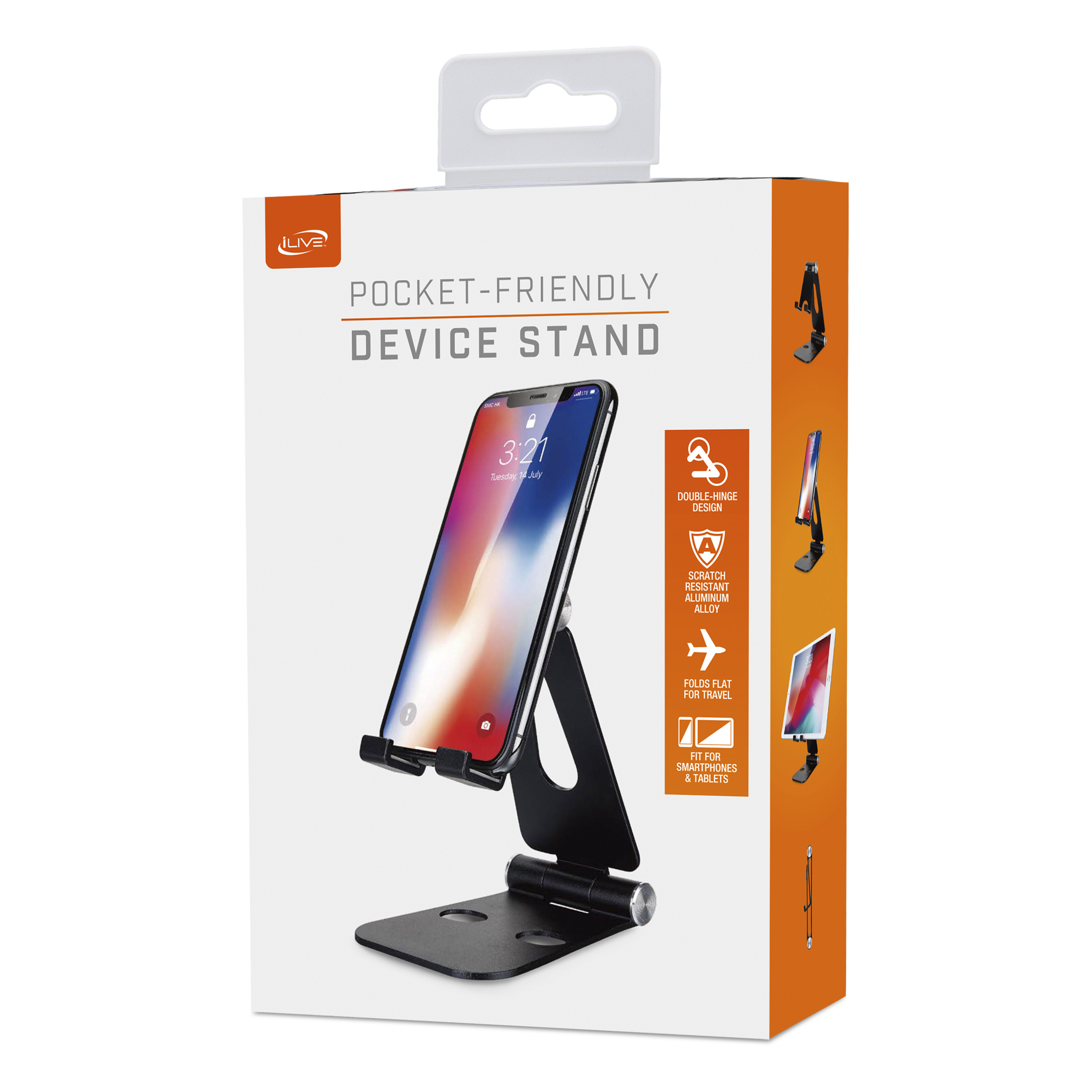 iLive™ Pocket-Friendly Device Stand 5