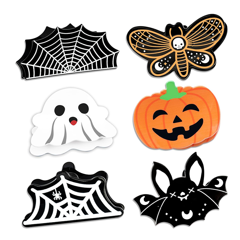 Halloween Hair Claw Clips 3