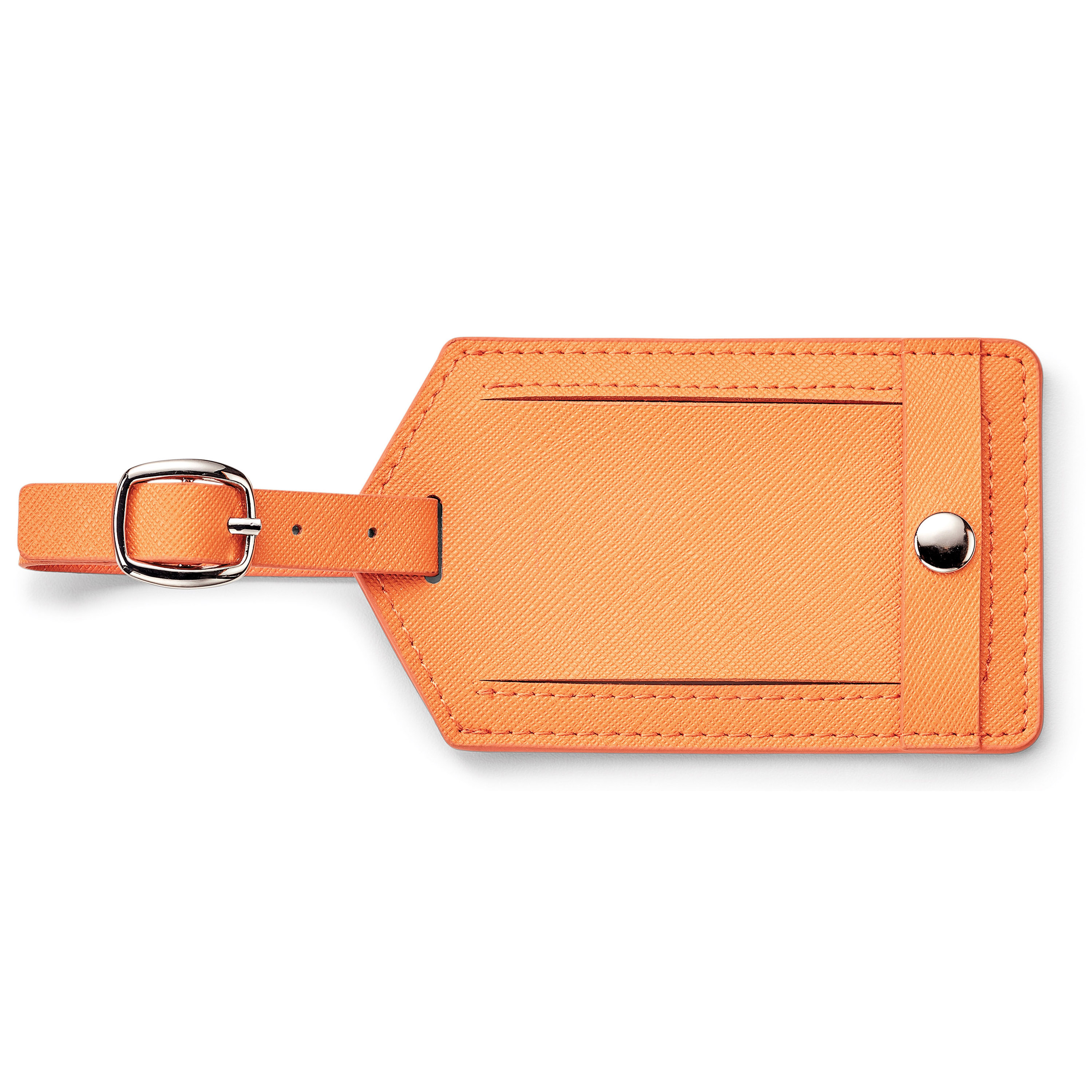 Toscano Genuine Leather Luggage Tag 4