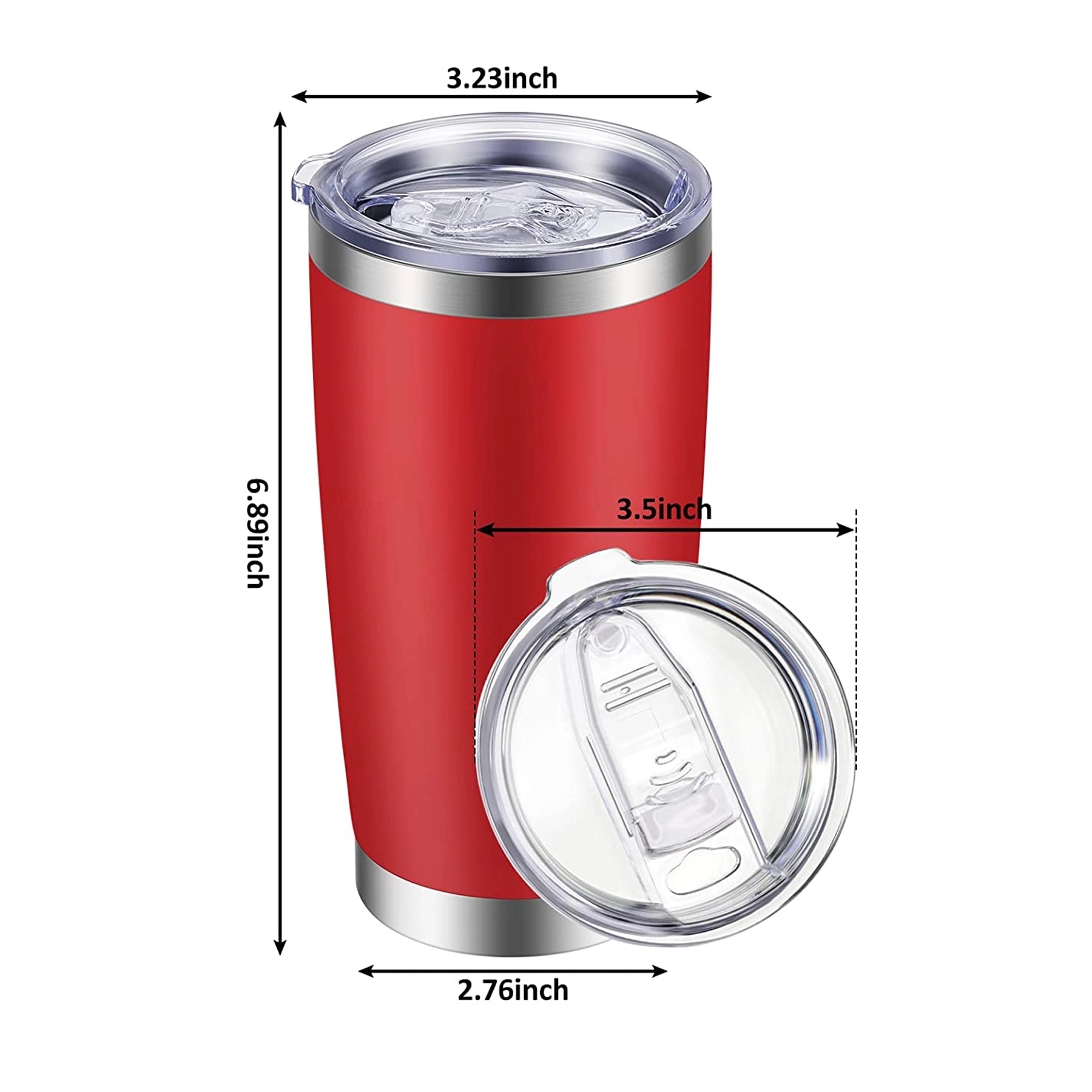 Stainless Steel Tumbler- 20 oz. 2