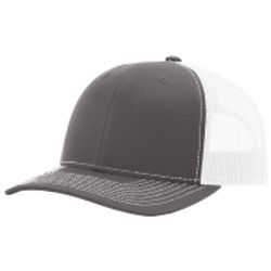 Richardson 112+ R-FLEX Adjustable Trucker Hat w/Leatherette Adhesive Patches or Embroidery 38