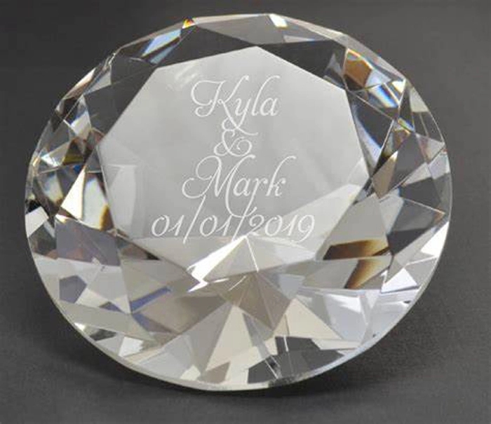 Diamond Crystal Paperweight 8