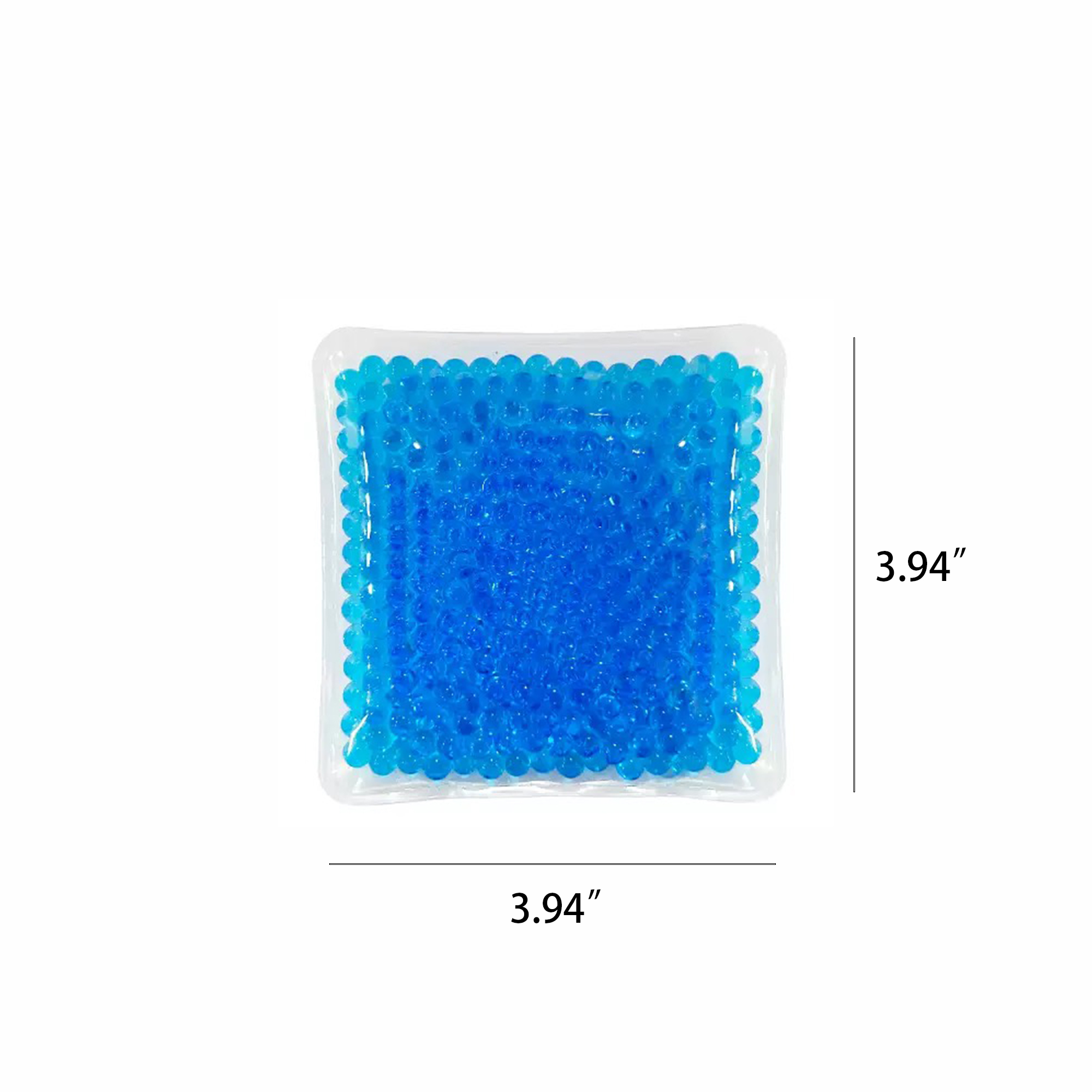 Square Gel Beads Hot/Cold Gel Pack MOQ 10pcs 3
