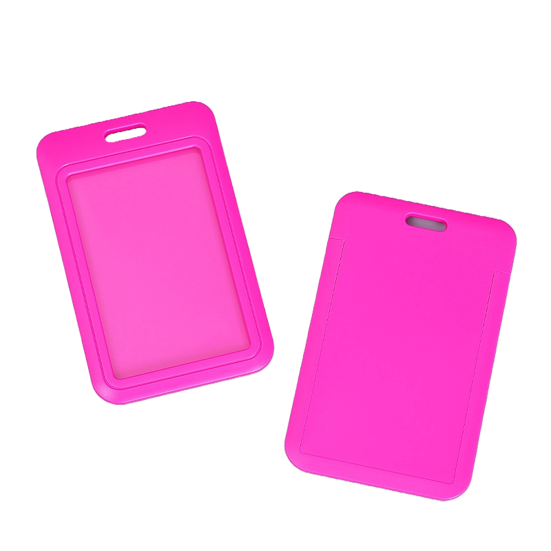 Sliding Plastic ID Card Holder 11