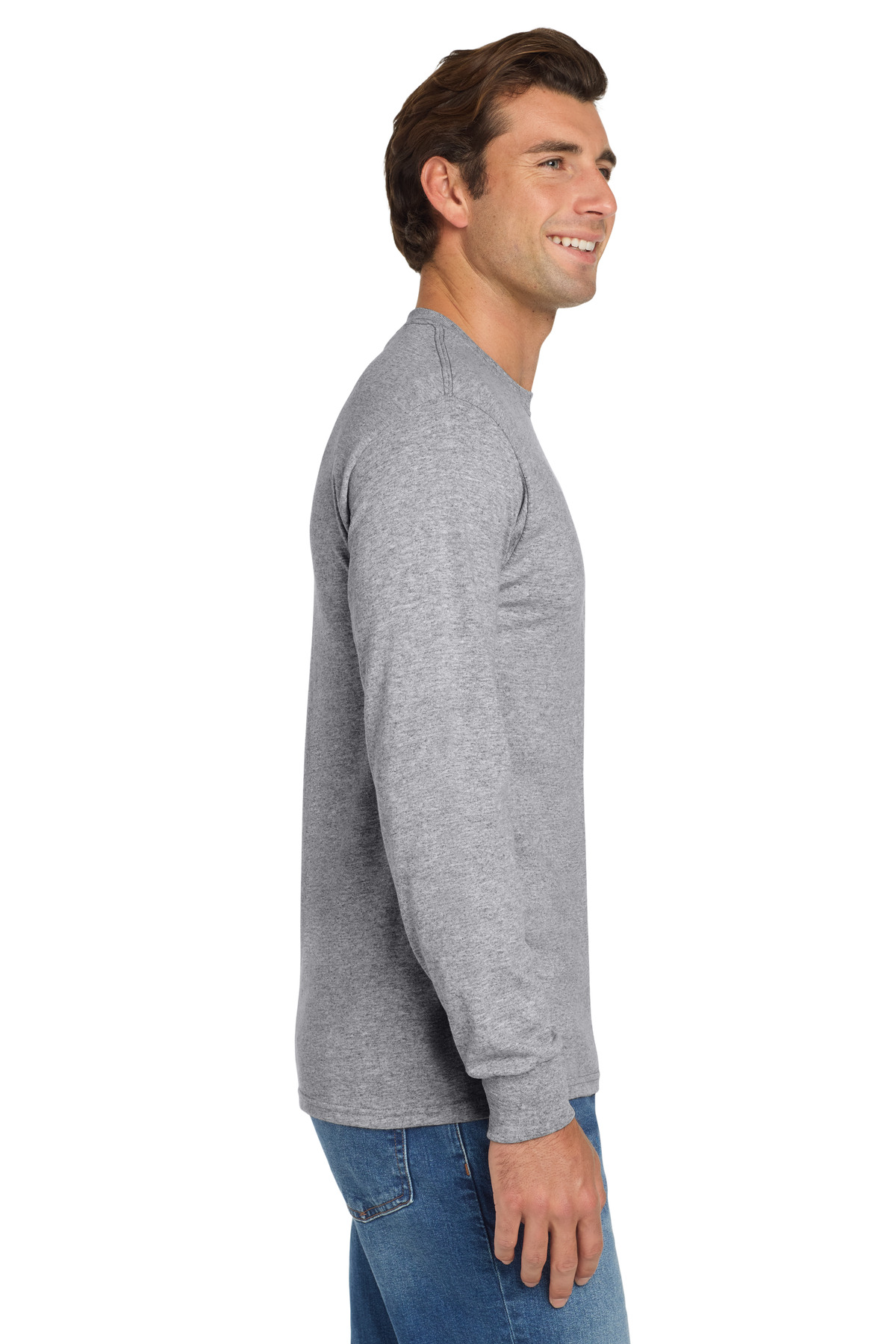 Jerzees - Dri-Power 50/50 Cotton/Poly Long Sleeve T-Shirt. 29LS 40