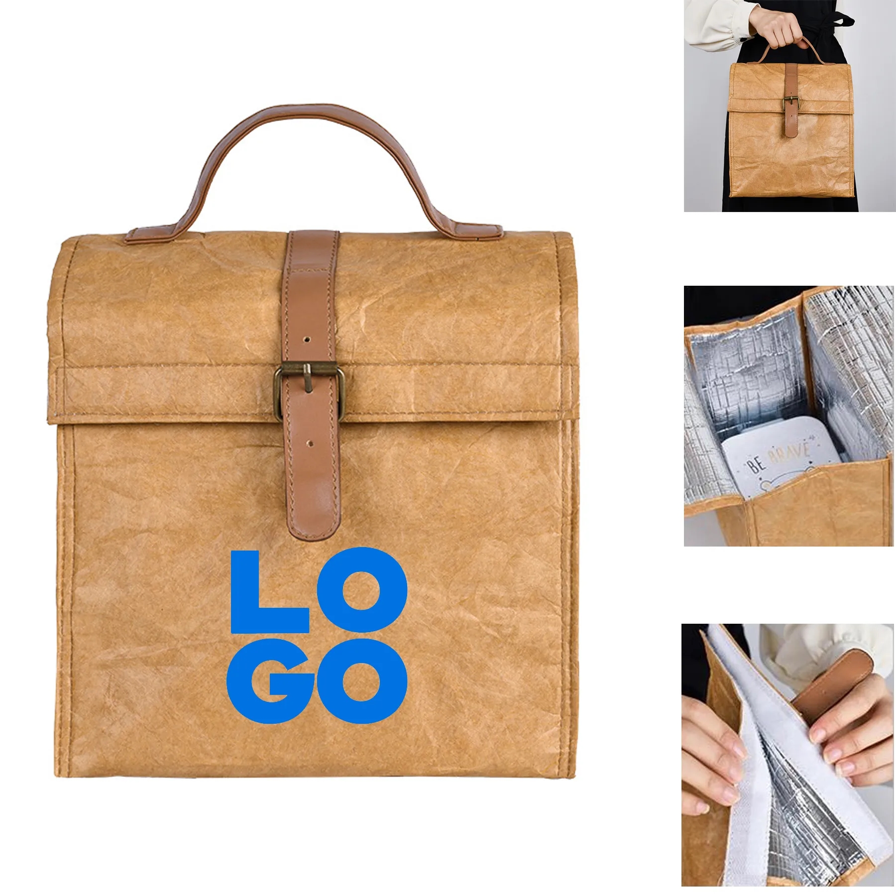 Reusable Paper Lunch Bag 2