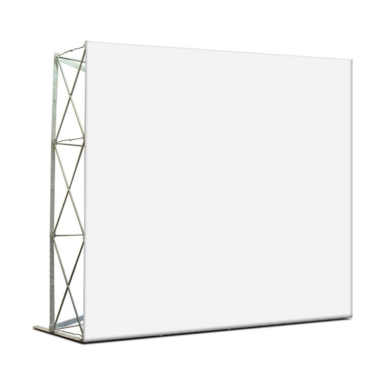 Flat Back Wall Hardware Only - Display Pop Up Wall - 8' x 8' 2