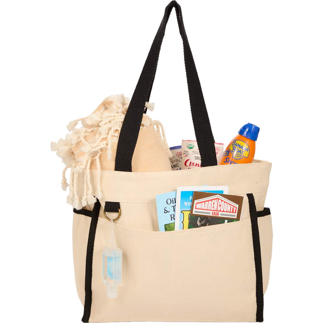 10oz Organic Cotton Accent Tote 26