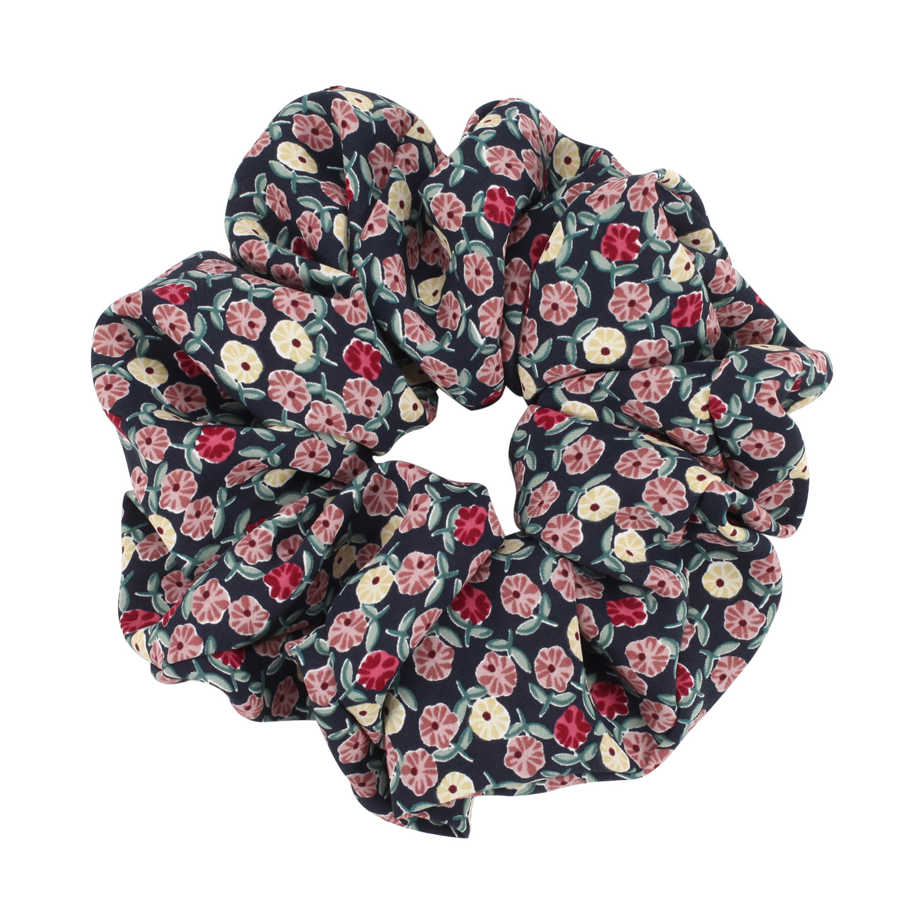 Full Color Printed Satin Silk Hair Scrunchies 5