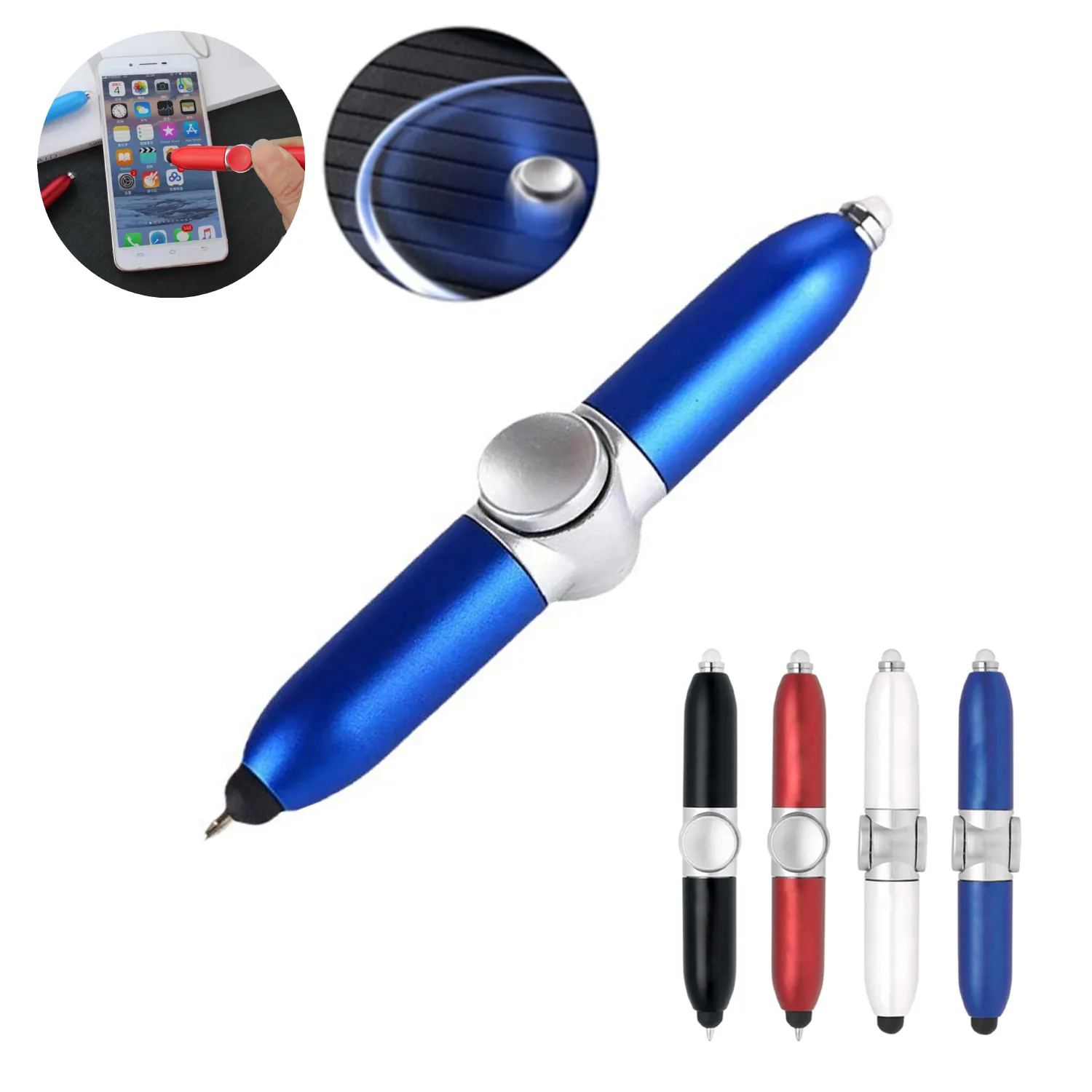 Decompression capacitor touch ballpoint pen 1