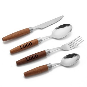Stainless Steel Tableware Set 4