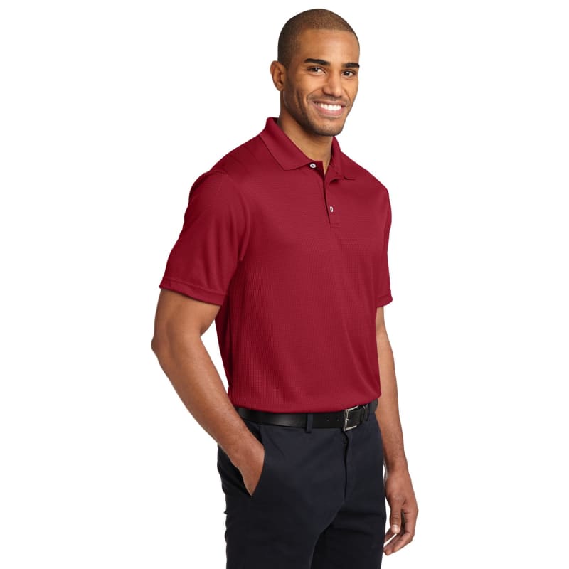Port Authority Performance Fine Jacquard Polo. 41