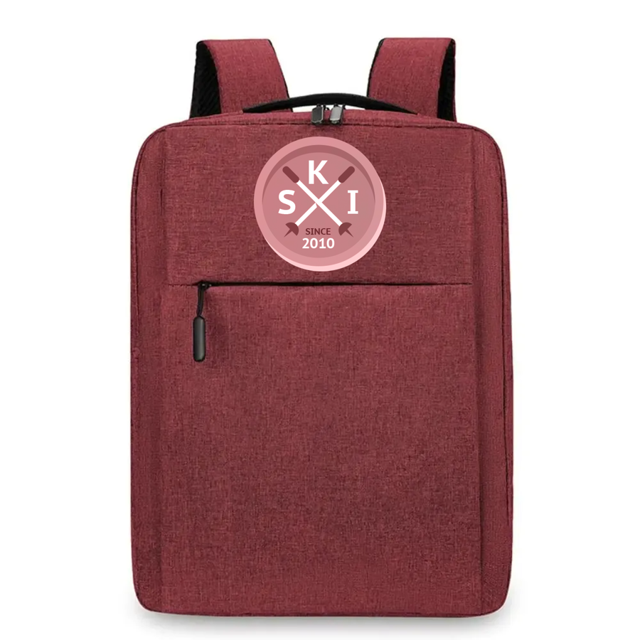 Stock JetSet Waterproof Oxford Backpack - 16.5x11.8x4.7 in 4