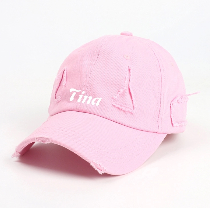 Unisex Washed Ripped cowboy hat Baseball Worker Cap 14