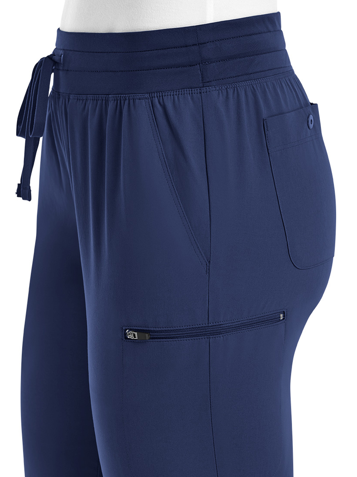 ScrubJoy Originals - Women's Fitted Six-Pocket Skinny Leg Pant 18