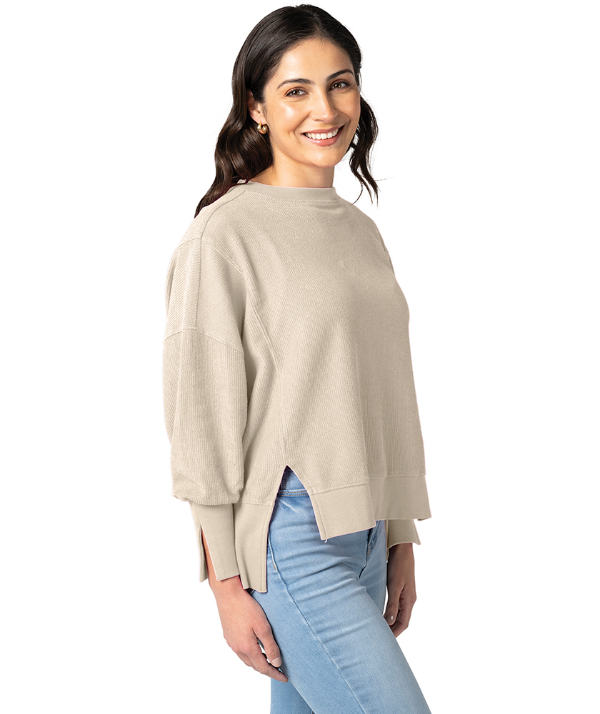 Women's Camden Spliced Crew Neck Sweatshirt 20