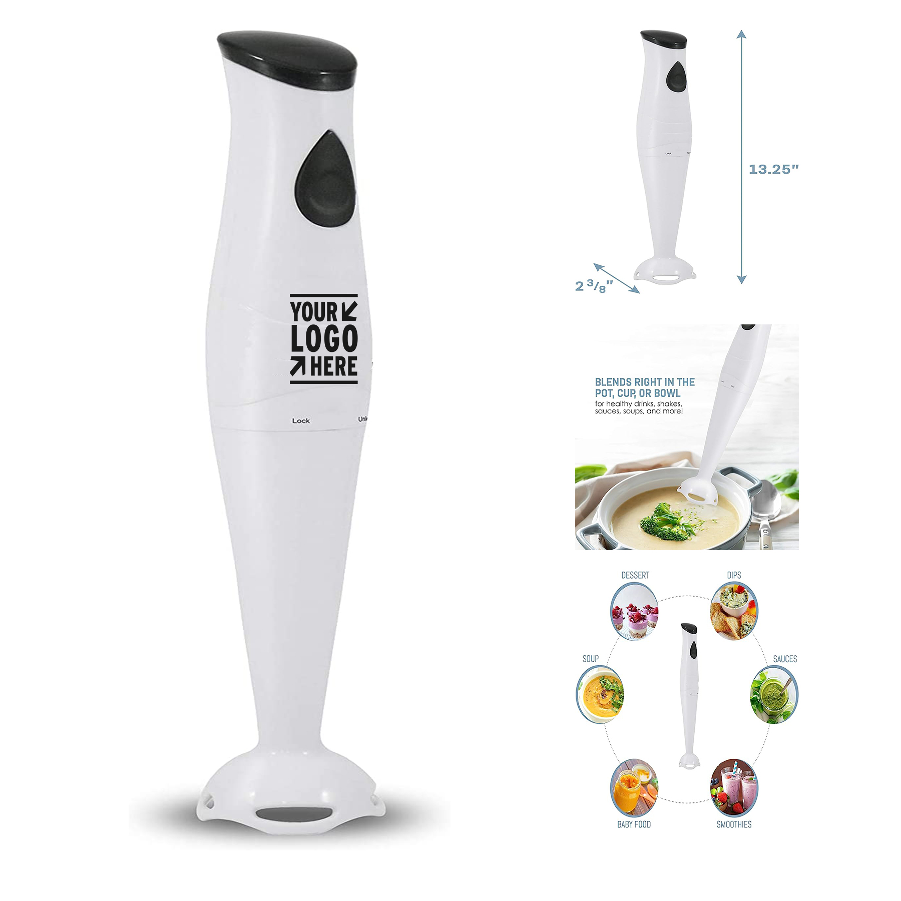 1-Touch Control Multi Purpose Electric Control Hand Blender 1