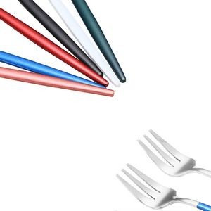 8.26 Inch Dual Color Gold Fork 6