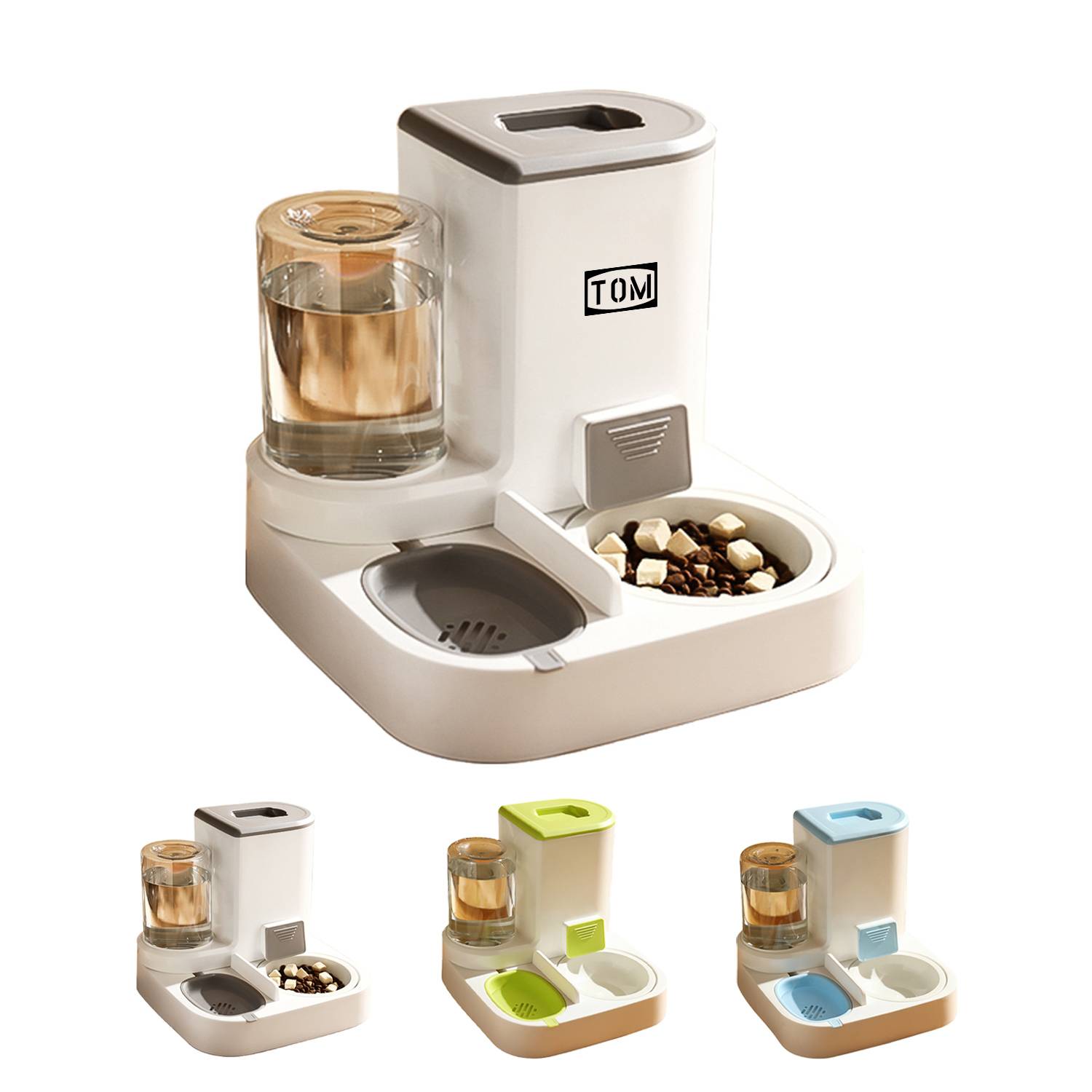 Cat And Dog Two In One Water Dispenser Automatic Feeder 2