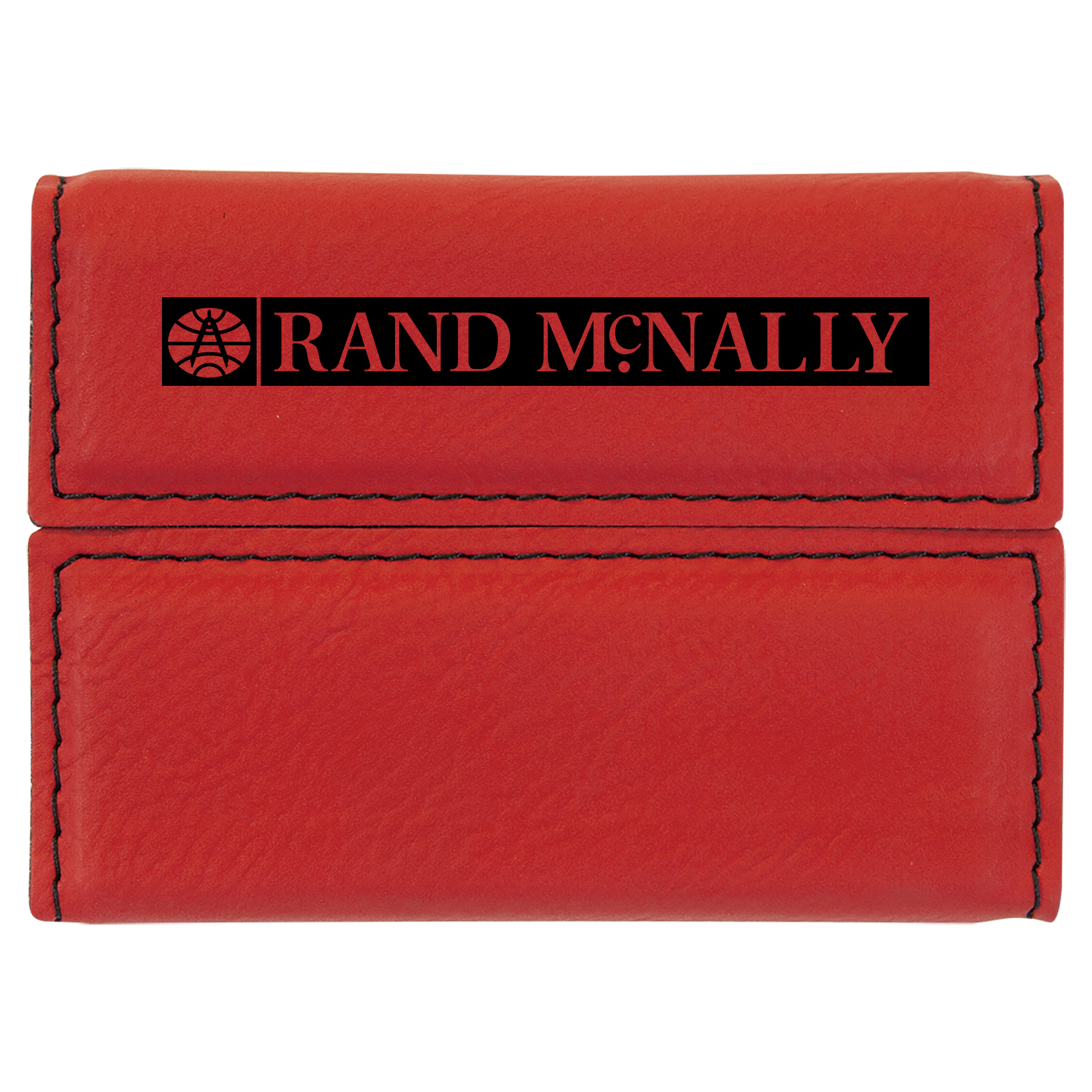 Laser Engraved Leatherette Business Card Hard Case Holder (3.75"x2.75") 7