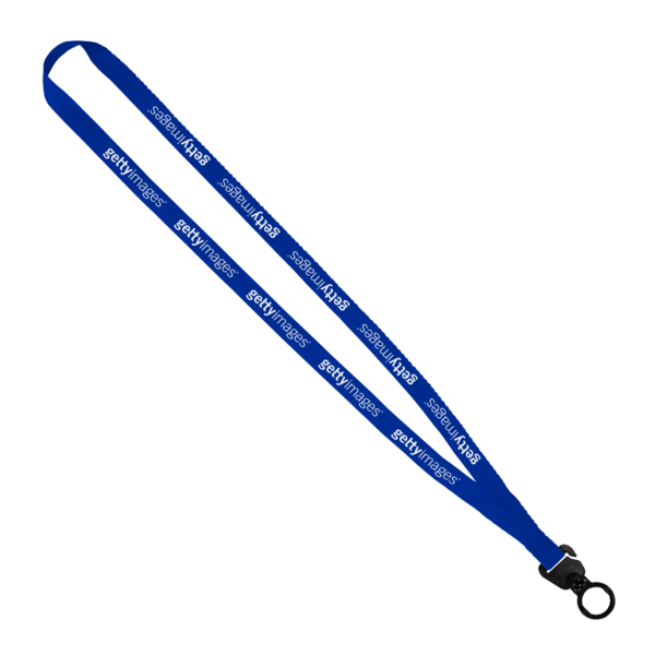 Evolution12 - 1/2" Polyester Welded Lanyard with Trapezoid and Plastic O-Ring 19