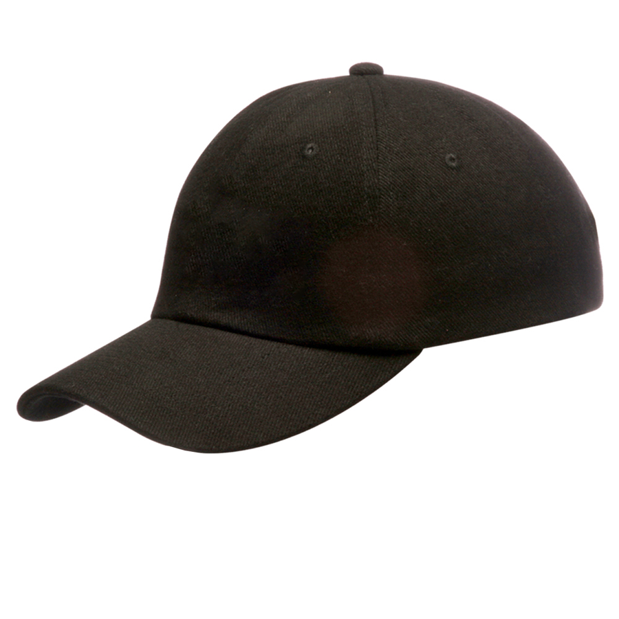 Unstructured Brushed Cotton 6-Panel Snapback Cap