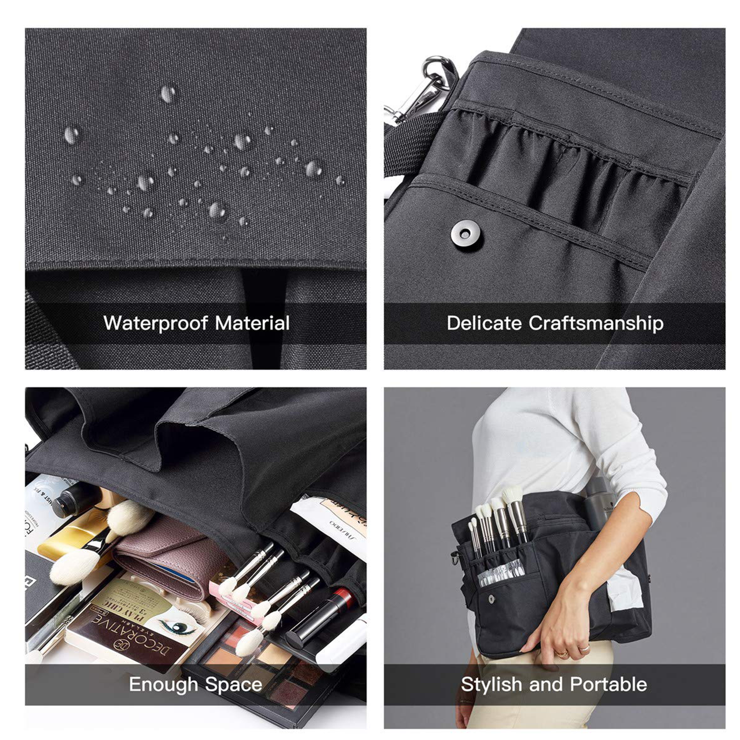 Professional Cosmetic Makeup Belt Bag 5