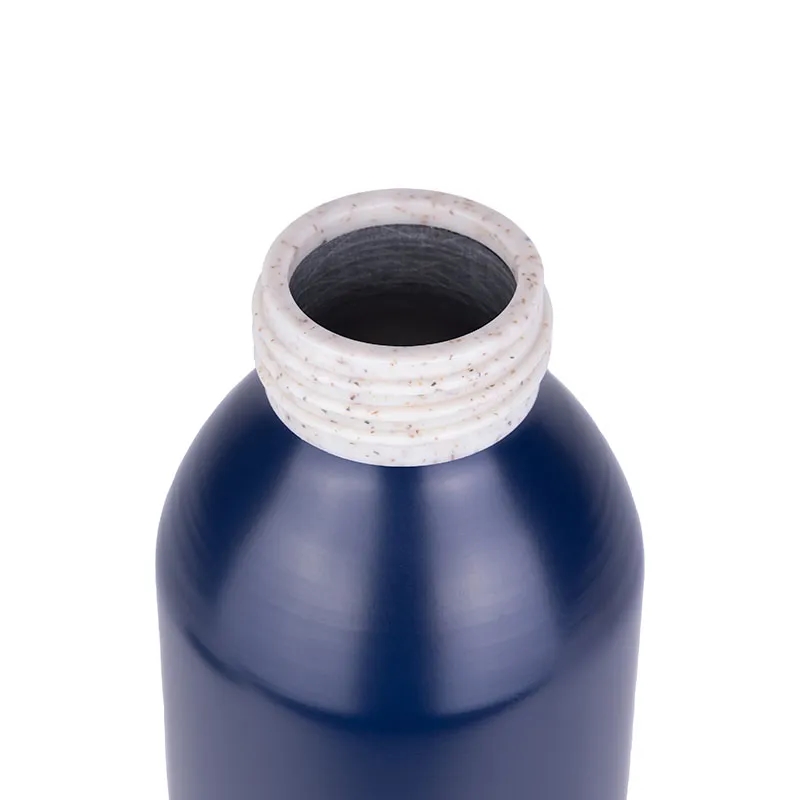 Meriden Sustainable Aluminum Bottle with Bamboo Lid &Cotton 3