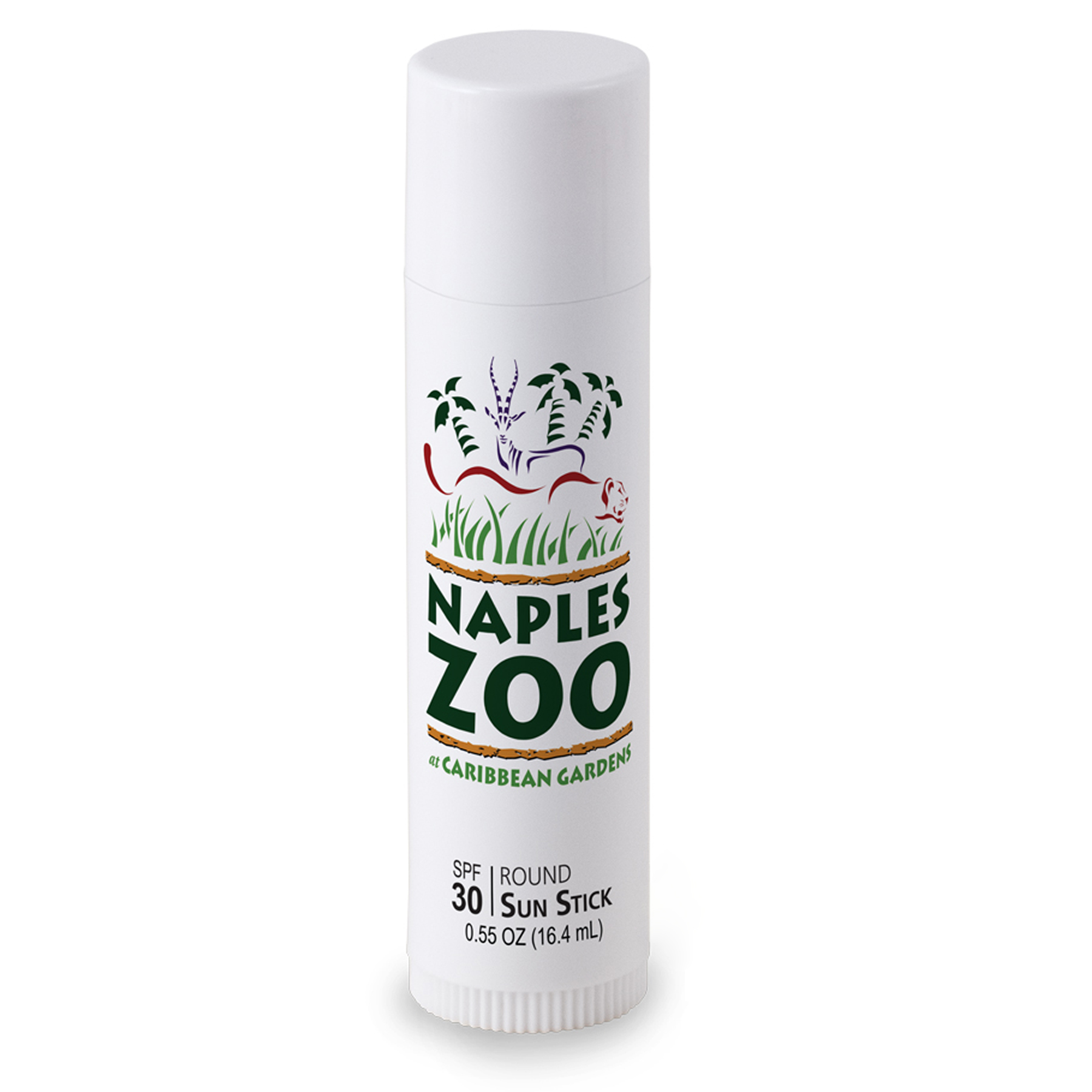 SPF 30 Round Sun Stick Sunscreen 0.55 oz 1