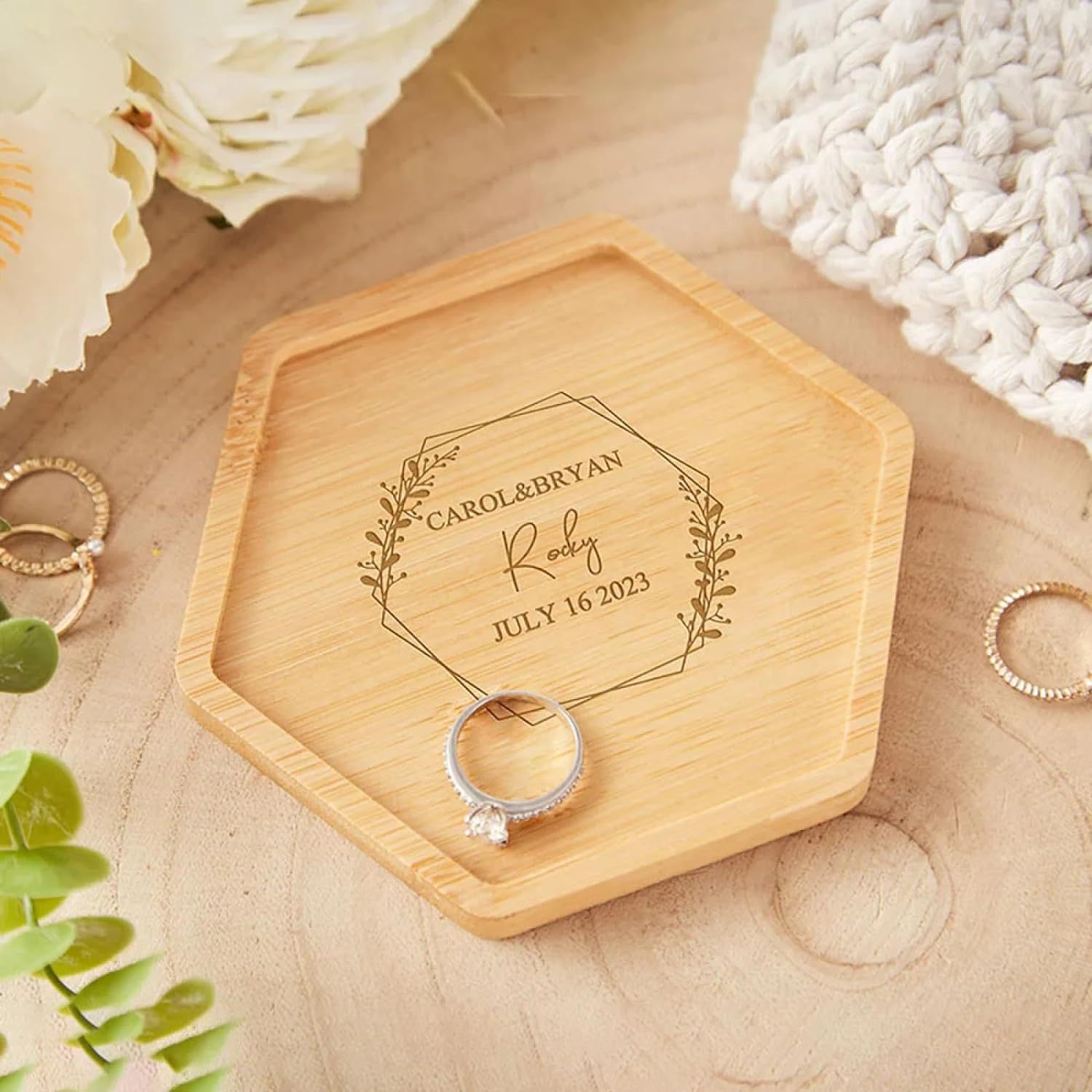 Wooden Jewelry Display Tray 4