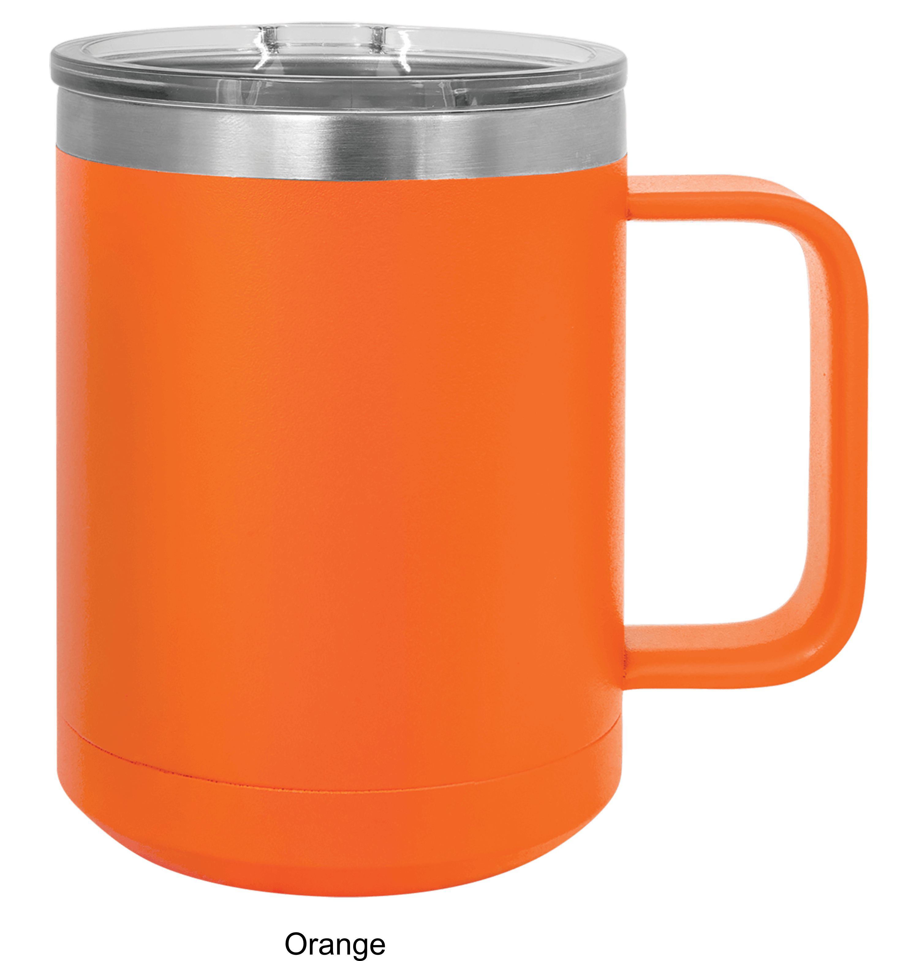 Polar Camel 15 Oz. Vacuum Insulated Mug with Slider Lid 15