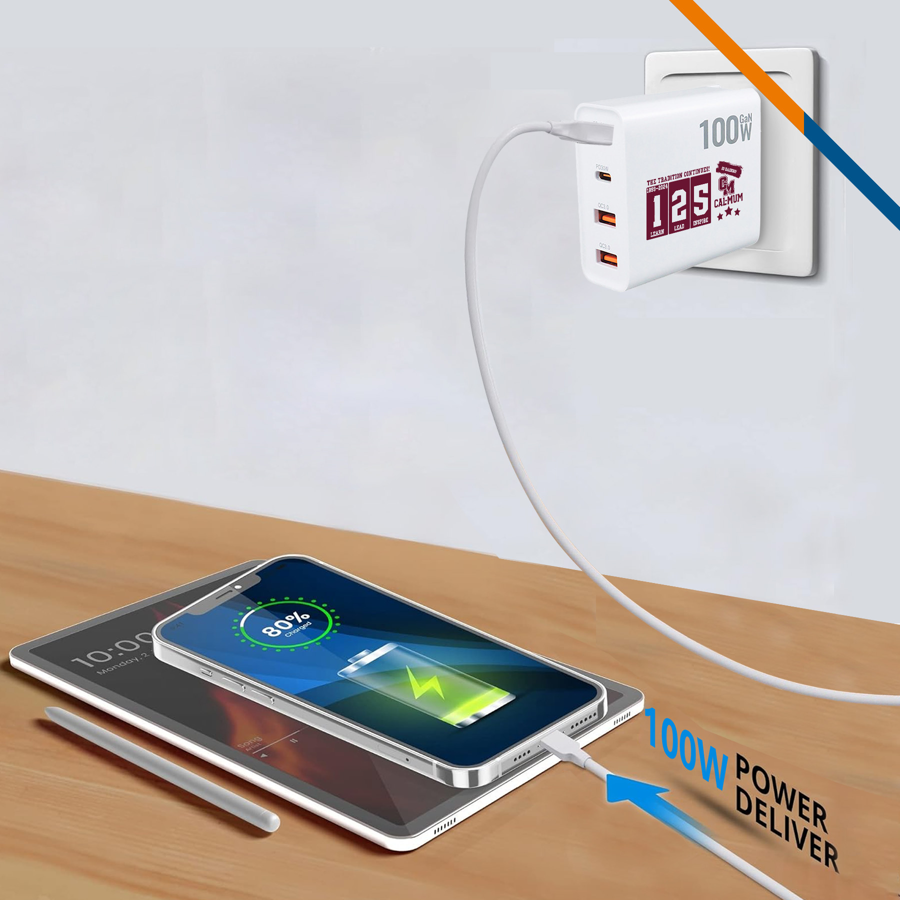 Rosafe 4-Port Wall Charger 1